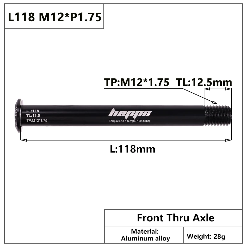 L118 M12x1.75 TL13.5