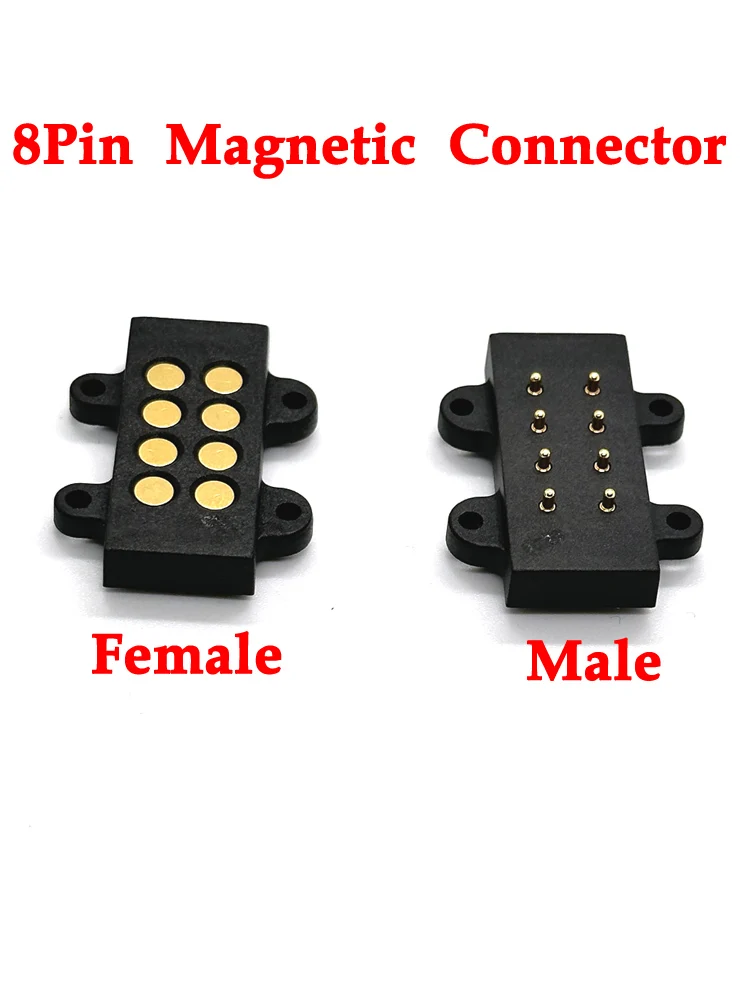 Магнитный контактный разъем Pogo, 6-контактный 8-контактный пружинный ...