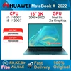 2022 HUAWEI MateBook X Laptop i5-1130G7/i7-1160G7 16GB512GB/1T Notebook 13 Inch 3k LTPS TouchScreen Netbook Iris Xe Graphics SSD 1