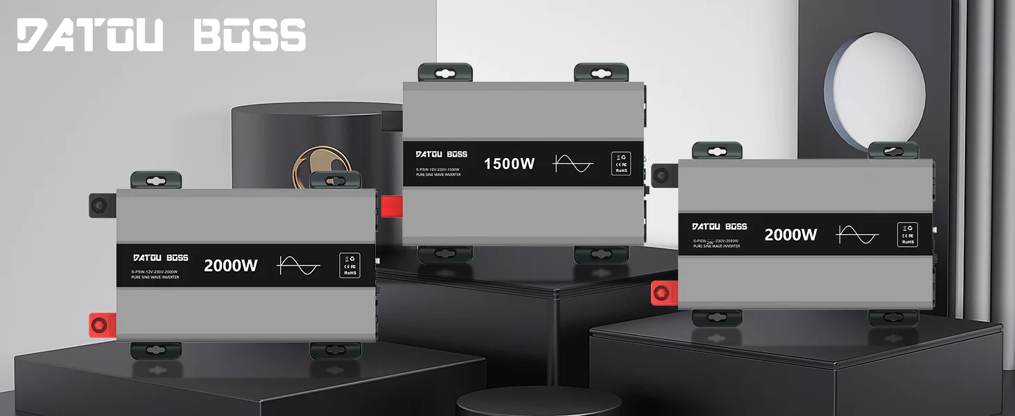 Inverter Onda Pura 2000W 12V-220V DATOUBOSS | Convertitore Per Camper, Barche E Emergenze Casa - Foto 5