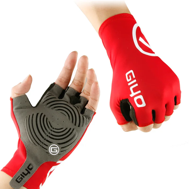 Guantes de ciclismo de medio dedo, guantes de bicicleta de carreras BMX,  guantes de verano para mujer y hombre, guantes de bicicleta de carretera  MTB