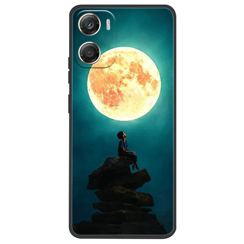 Shockproof Soft Silicone Back Cover with Bumper