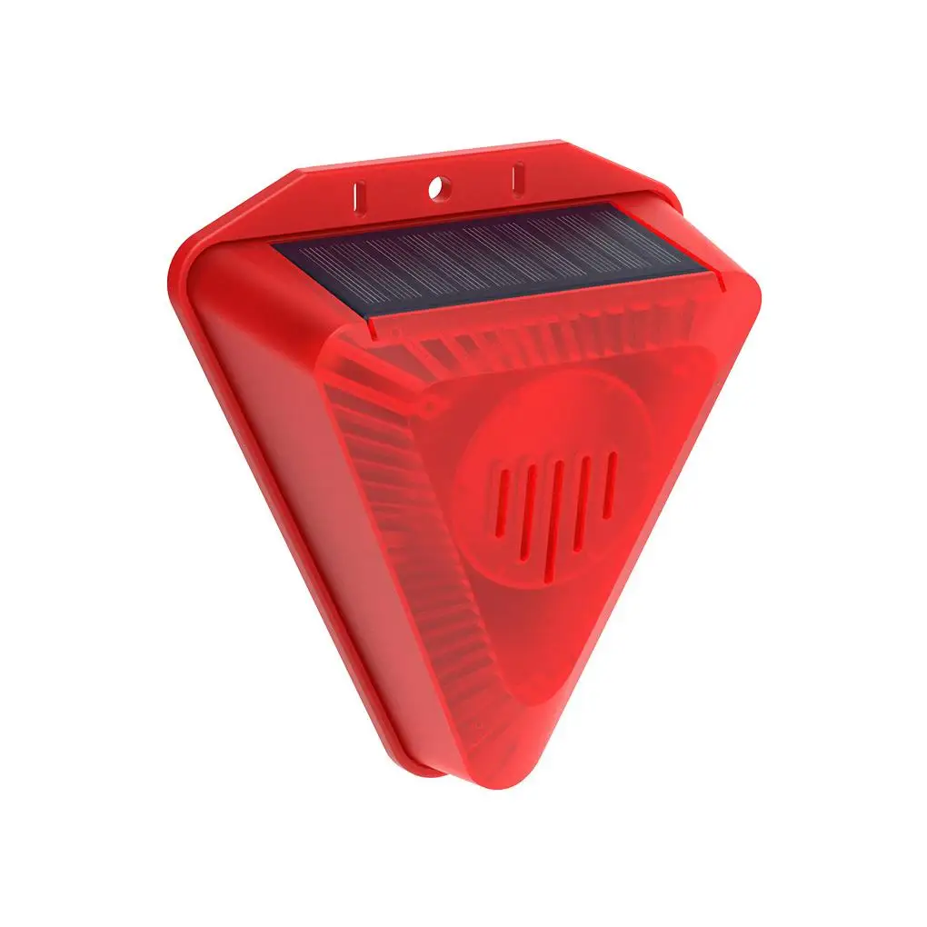 Description Picture 3 of item6LED Solar Alarm Light Sensor 129dB Flashing Siren Dog Barking Detector Garden Farm Home Security Lamp Repeller