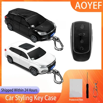 Per Chery Omoda 5 C5 Tigo 7 8 Pro Max Tigo 7 8 Plus Arrizo 5 Plus Smart Chiave A Distanza Dell'automobile Della Copertura Della Cassa Portachiavi Titolare Accessori