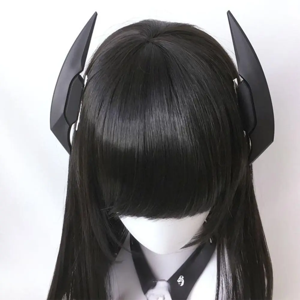 Future Machinery Style Hair Clip Devil Design Anime Inspired Headwear Anime Lolita Fashion Mechanical Hairpin Headwear Gift