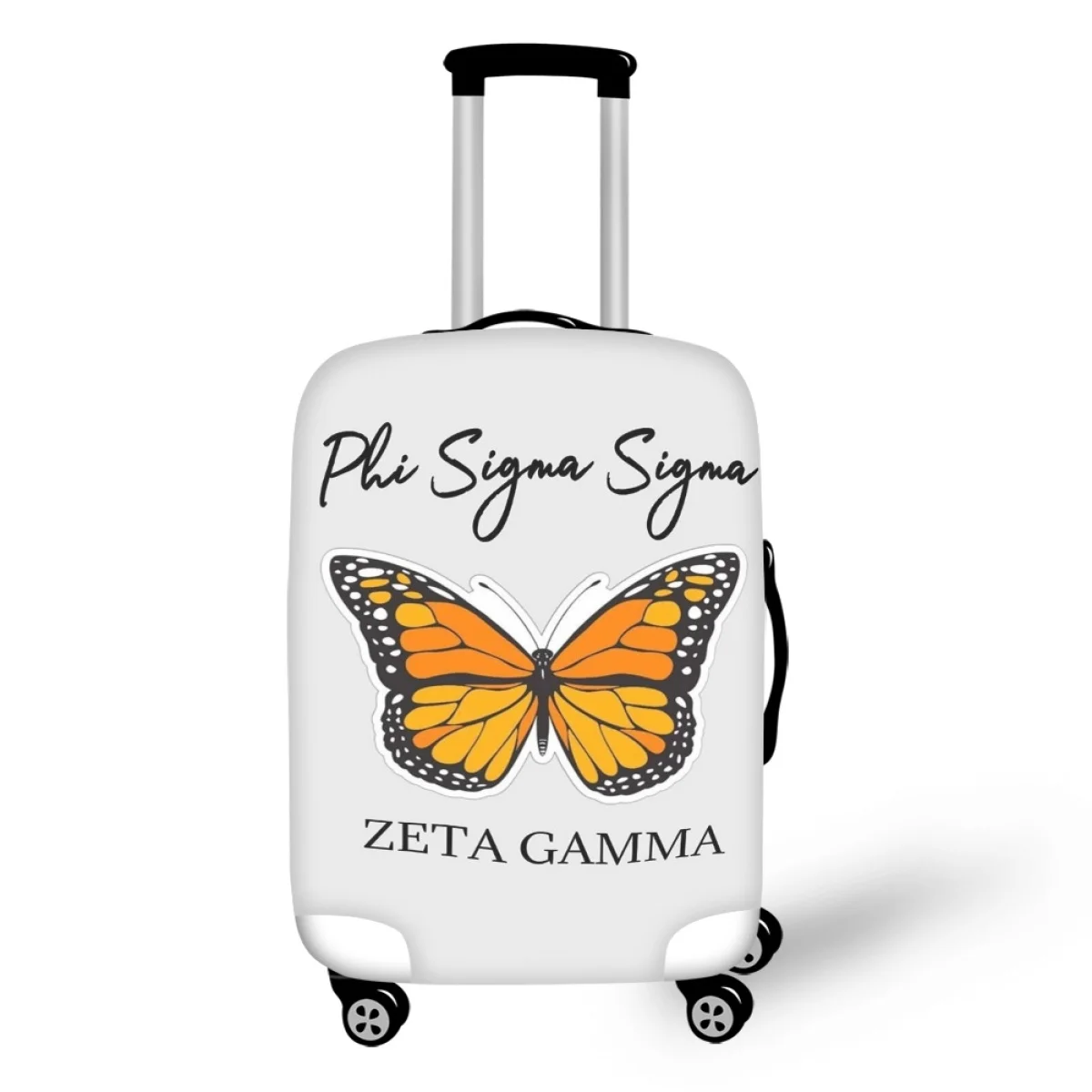 Forudesigns Phi Sigma Sigma Copri Bagagli Durevoli E Convenienti Accessori Da Viaggio Per Le Vacanze Custodia Protettiva Per Valigia Colorfast