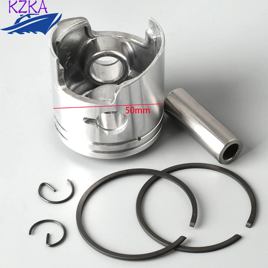 Jeu De Pistons STD Pour Moteur Hors-bord Tohatsu 6/8/9,8 Ch - Réf 3B2-00001-0 (lot De 2)