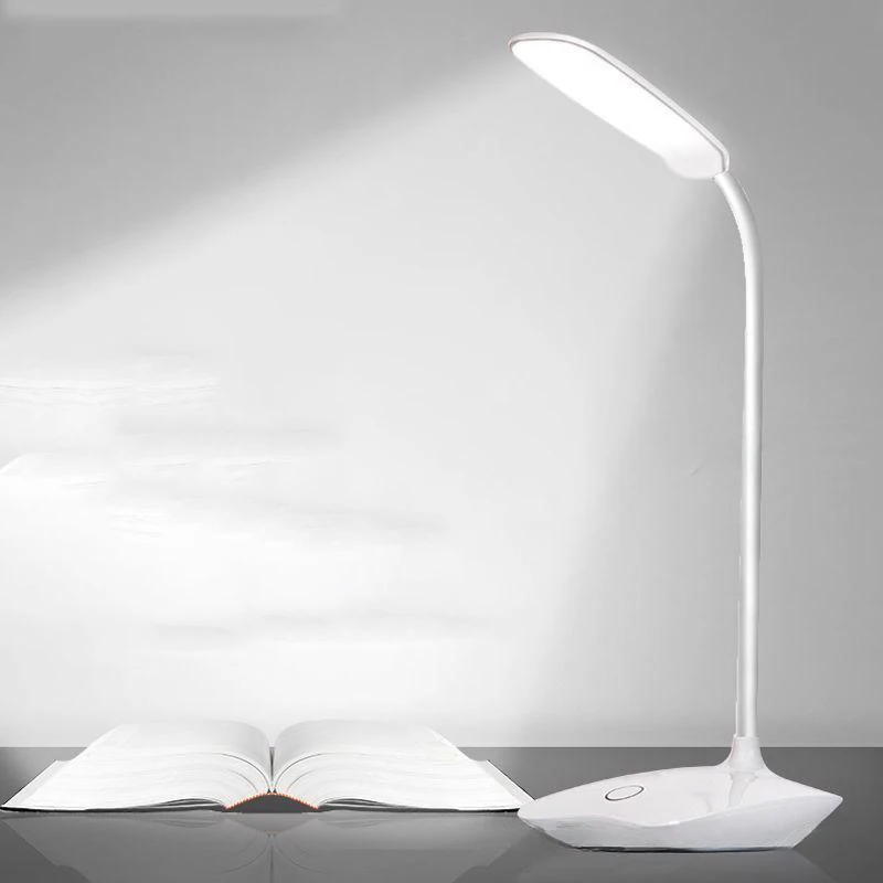 USB Charging Plug-in Mini LED Desk Lamp Reading Book Light Eye-Protection Children Study Table Lamp Night Light