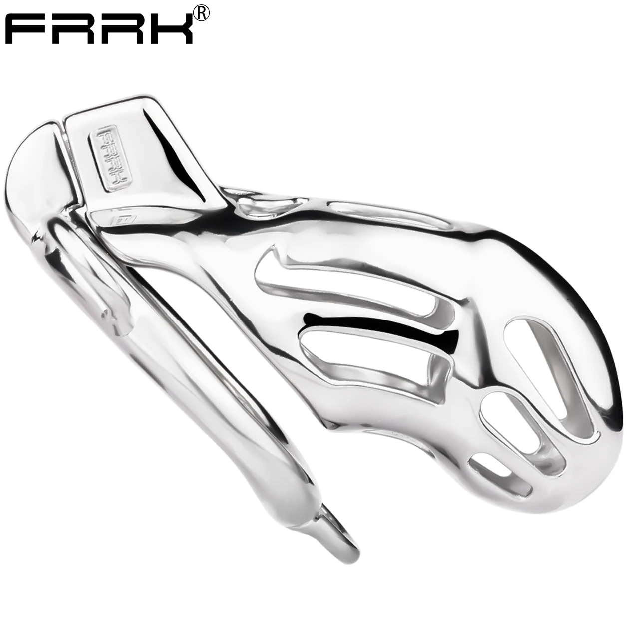 Steel Cobra Chastity Cock Cage Lock Cock Device Penis Ring Erotic Product Men Anti-Escape Abstinence Restraint
