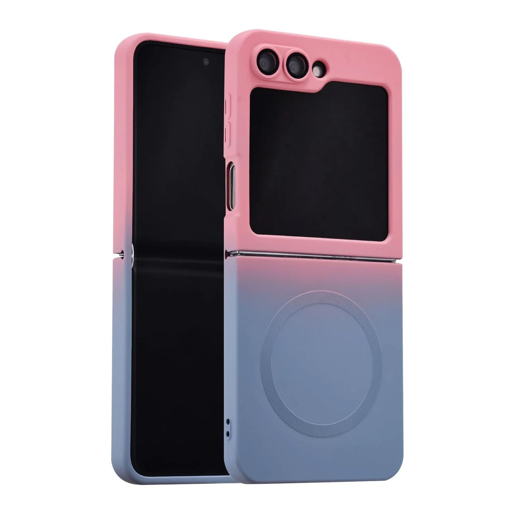Gradient Magsafe Soft Silicone Wireless Charging Case - Cute and Stylish Cover