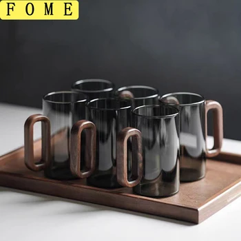 2/4/6pcs Glass Mug Set 1