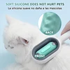 3-in-1 Cat Brush Long Hair Remover Brush for Dog Cat Silicone Pet Grooming Comb with Wipe and Water Tank Pet Product Accessories 4
