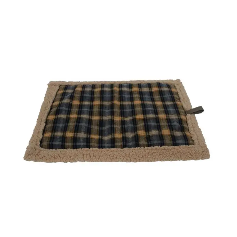 

Self Heating Cat Bed No Battery Plaid Dog Self-warming Bed Comfortable Pet Sleeping Mats Warm Rectangle Cat Beds For Indoor Cats