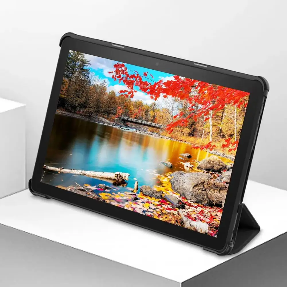 Faux Leather Tablet Protector Protective Case for Fire-hd 10 Premium Faux Leather Tablet Protective Case with Triple for Fire-hd