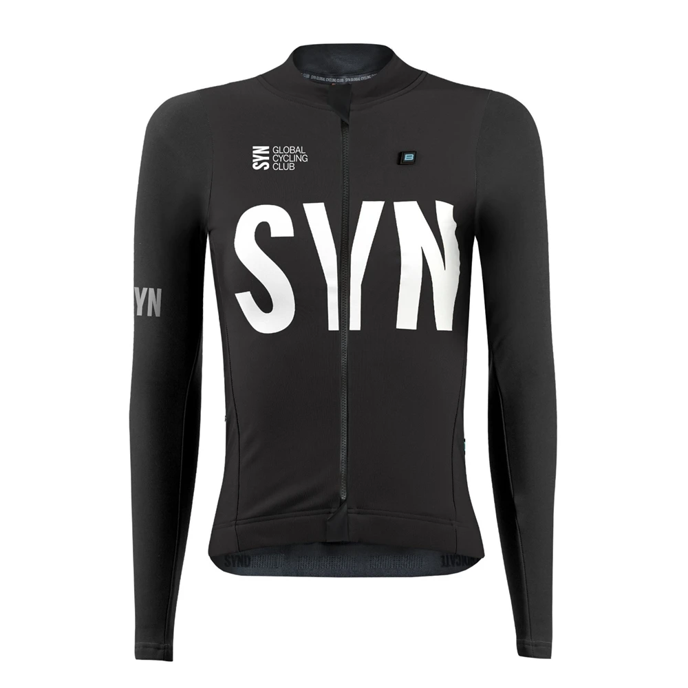 SYN WinterThermal Soft fleece Long Sleeve Cycling Jersey for Women Bicycle Clothing cycling shirt women sports t shirt