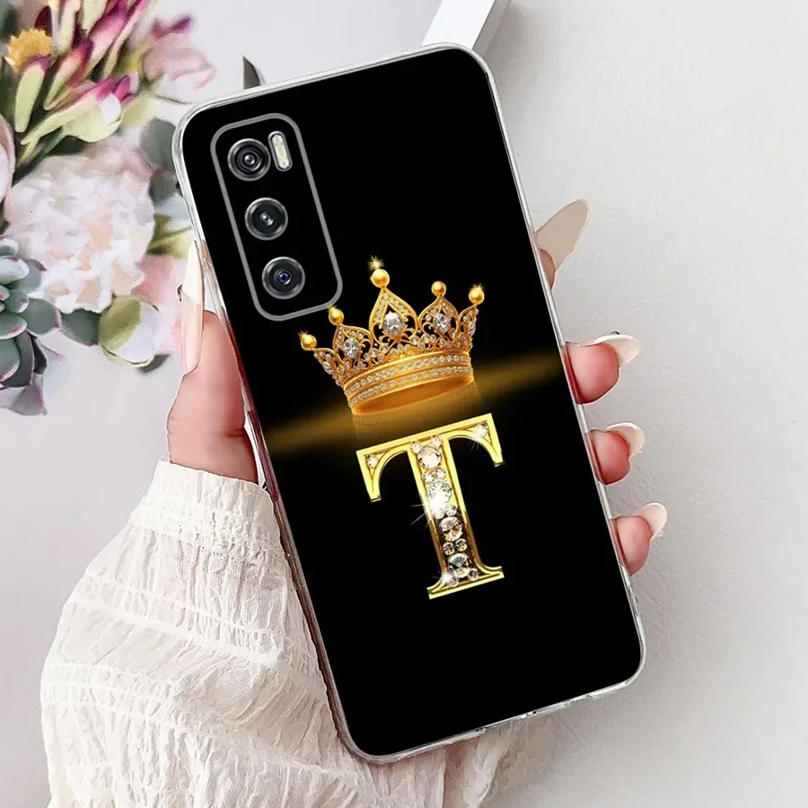 For Samsung Galaxy S22 S24 S24+ S 24 S23 Ultra FE Case Crown Letter Soft Silicone TPU Funda For SamsungS22 S 23 Ultra Back Cover — view 5