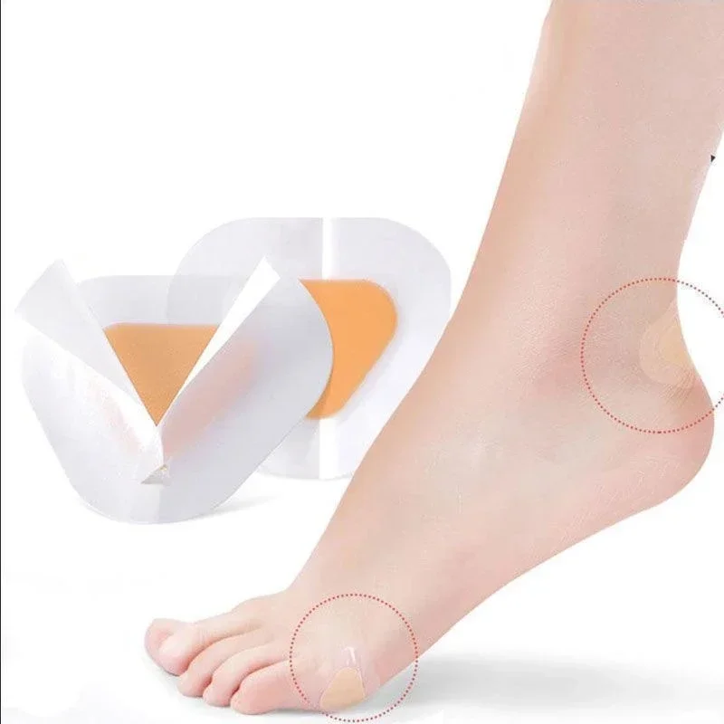10-100PCS Gel Heel Protectors Foot Stickers Pain Relief Patch Liner High Heel Foot Sticker Feet Care Adhesive Hydrocolloid Pads