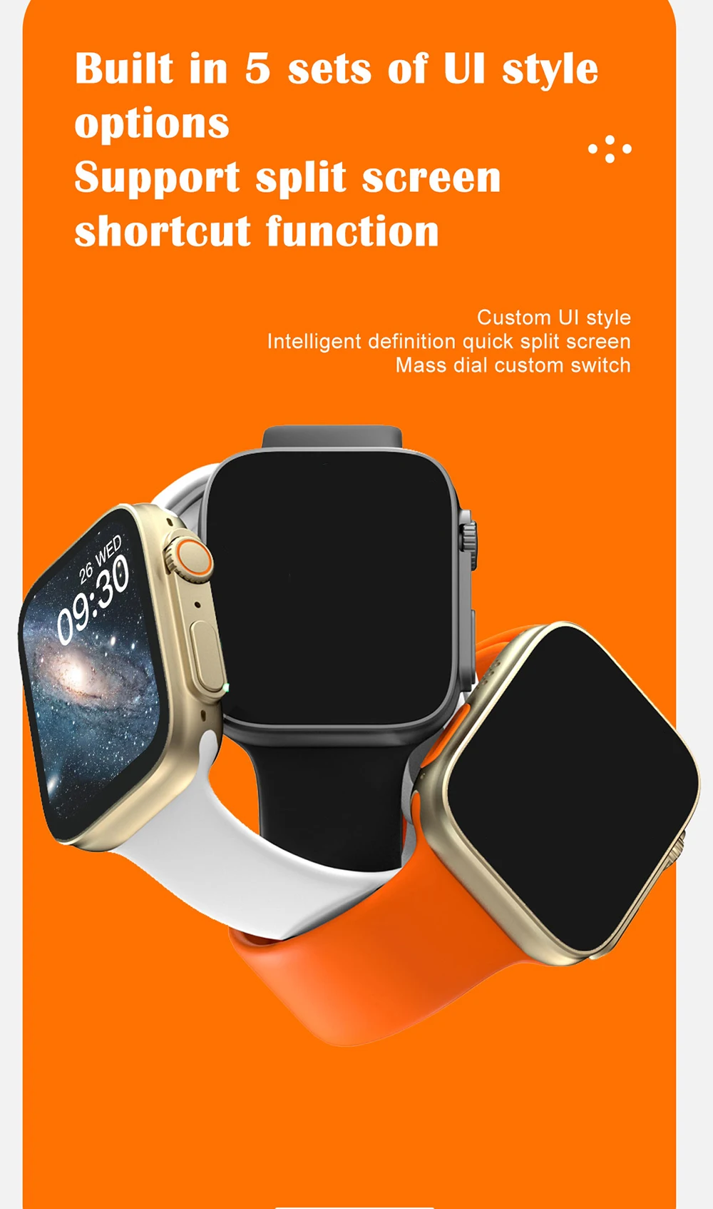 ø 8 Ʈ ġ XS8  Ʈ Smartwatch    ȭ    HD ȭ PK S8 MT8 X8 Max