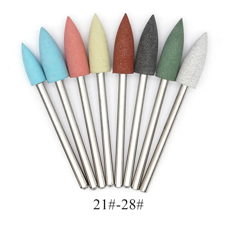 40 Ruote Lucidanti In Silicone Per Laboratorio Odontotecnico – 4 Colori, Strumento Rotante