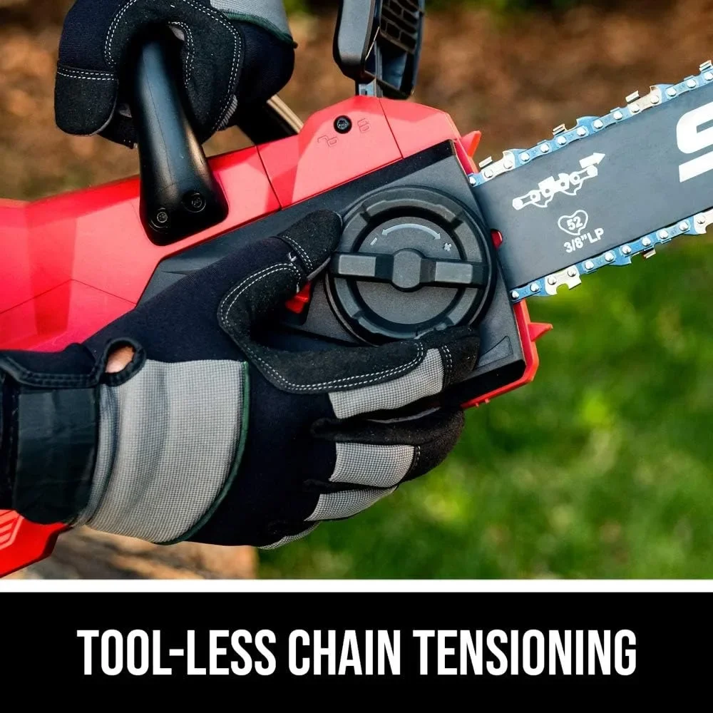 40V 14”Lightweight Chainsaw Kit with Tool-free Chain Tension & Auto Lubrication,Includes 2.5Ah Battery and Auto PWR Jump Charger 6