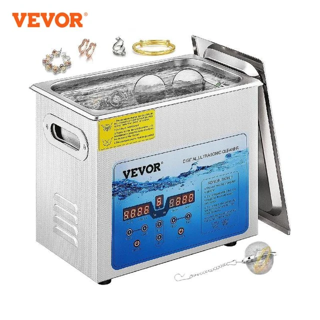 VEVOR 3l 6l 10l 15l nettoyeur à ultrasons Mini Machines à laver portables  36-40KHz fréquence réglable lave-vaisselle appareils ménagers - AliExpress