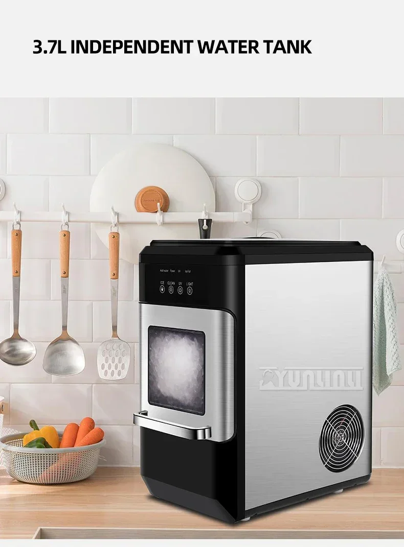 New 30Kg Household Automatic Ice Maker Commercial Irregular Granular Ice Maker For Office