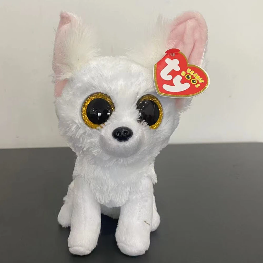 Ty Beanie Boos Plush Toy Phoenix The White Fox Doll Animal Anime