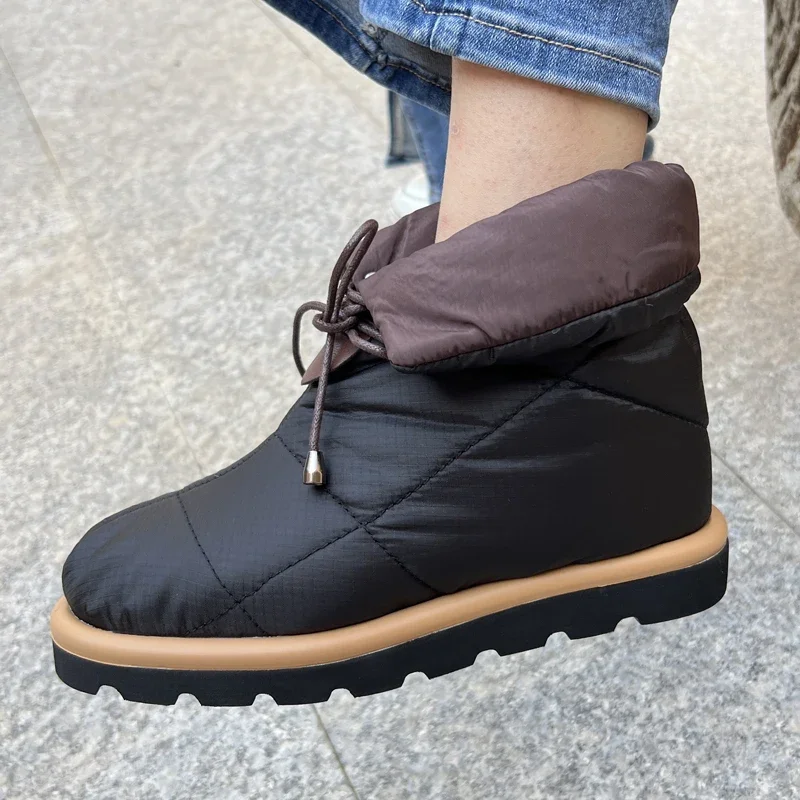 Boots Woman Winter 2022 New In Women Boots Fashion Warm Female Snow Boots Platform Casual Shoes Footwear Woman Winter 2023 Trend