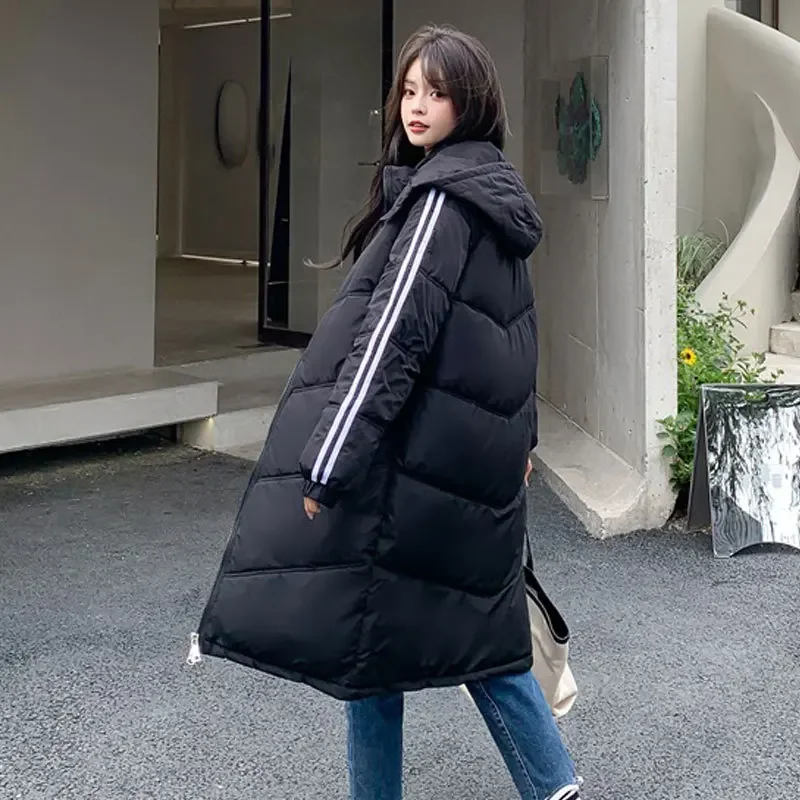 Clothing for Winter Jacket Women  Bubble Coat The New Cotton Long Korean Version Loose Thicken Casual
