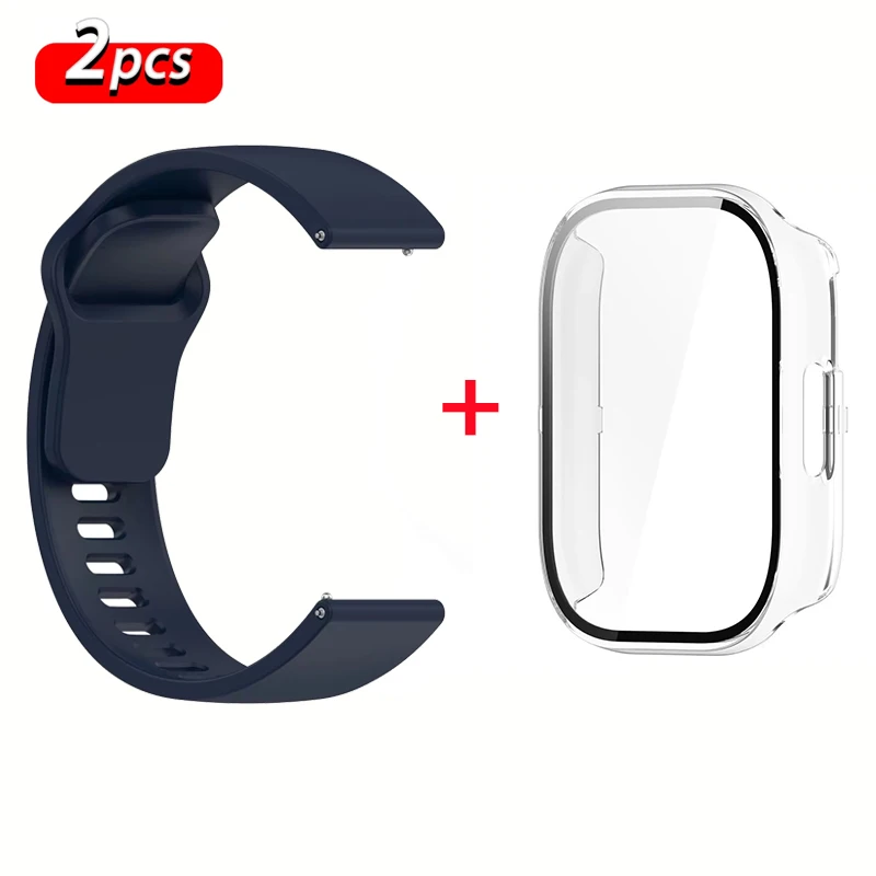 Sport Silicone Strap and Protective Case for Smartwatch Bracelet - Premium Accessories