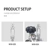 ZRDR aquarium Check Valve-Regulator Diffuser Reactor Single-Head or Dual-Head Aquarium CO2 Bubble Counter Air Pump Accessories 5