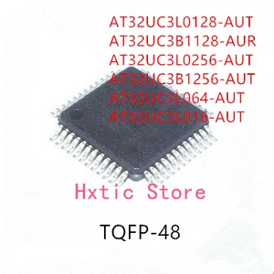 10PCS AT32UC3L0128-AUT AT32UC3B1128-AUR AT32UC3L0256-AUT AT32UC3B1256-AUT AT32UC3L064-AUT AT32UC3L016-AUT TQFP-48