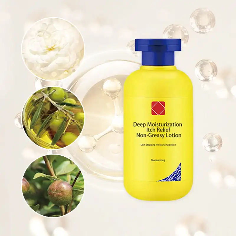Body Lotion Deep Moisturization Itch Relief Non-Greasy Lotion Relieves Dry and Dehydrated Skin Exfoliates and Brightens Tone Hyd
