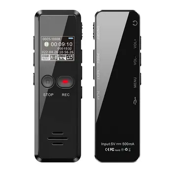 V90C 디지털 음성 녹음기 펜, 휴대용 USB MP3 재생, 미니 음성 녹음, 64GB 장거리, 강의 회의 수업용