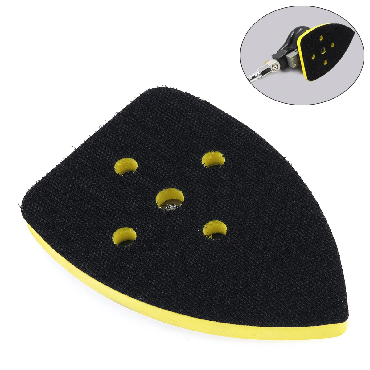 4 Hole Triangular Sanding Pads Selfadhesive Backing Triangle Sander