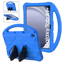 Kids Case for Samsung Galaxy Tab A9 Plus (11 Inch) Anti-Fall Shockproof Stand Hand-Held for Samsung Galaxy Tab A9+ 11.0