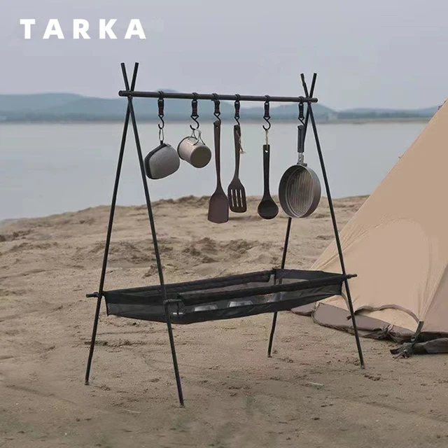 휴대하기 편리한 경량 알루미늄 합금 캠핑 선반