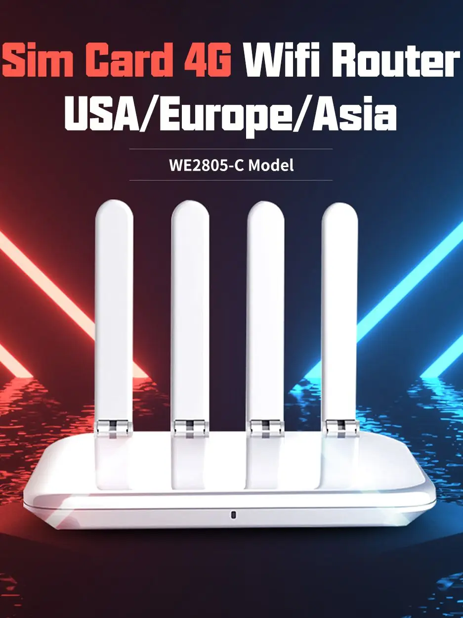 Zbt Lte4g Roteador Wifi Modem sem Fio Trabalhando em Banda de Freqüência Cartão Sim Rj45 Lan Ec200a-eu 300mbps B28 - Imagem 2