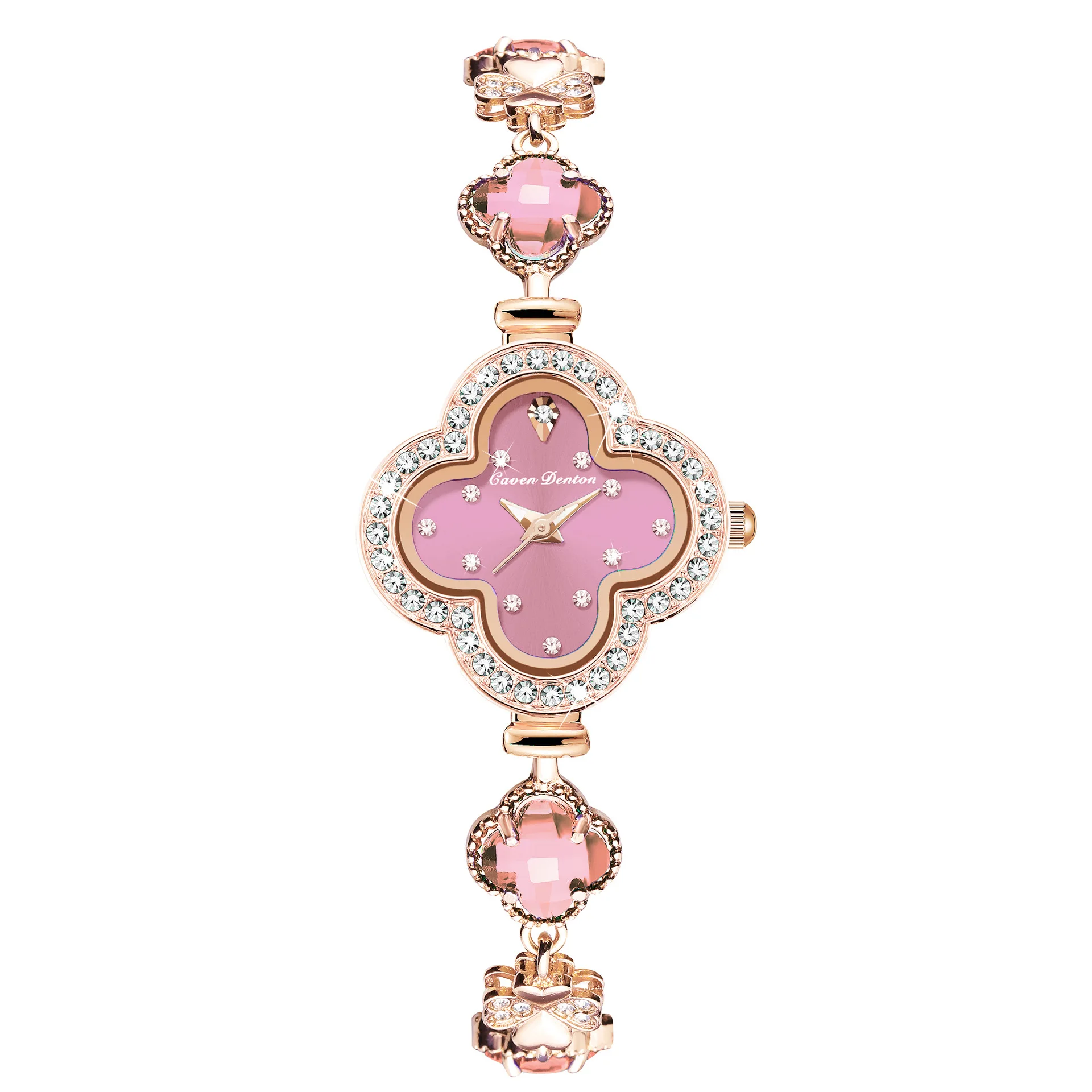 Fashion Quartz Classic Luxury Ladies Watch Bracelet Wristwatch for Women Shiny Imitation Diamond Waterproof Montres Pour Femmes 6