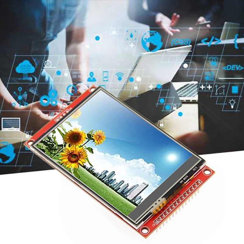 3.2 ġ SPI LCD  RGB 65K ÷ 240x320 TFT , ILI9341, ּ 4 IO 3.3V(MSP3217)
