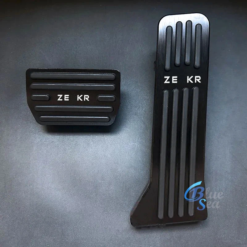 2Pcs Brake Pedal For ZEEKR 7X 9X 001/007/009/MIX/GT Aluminum Alloy Brake Accelerator Pedal Covers Set Anti-Slip Foot Rest Pedals