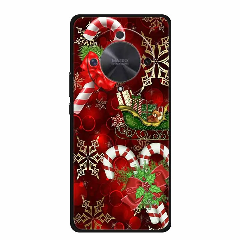 Festive Christmas Soft TPU Silicone Phone Case