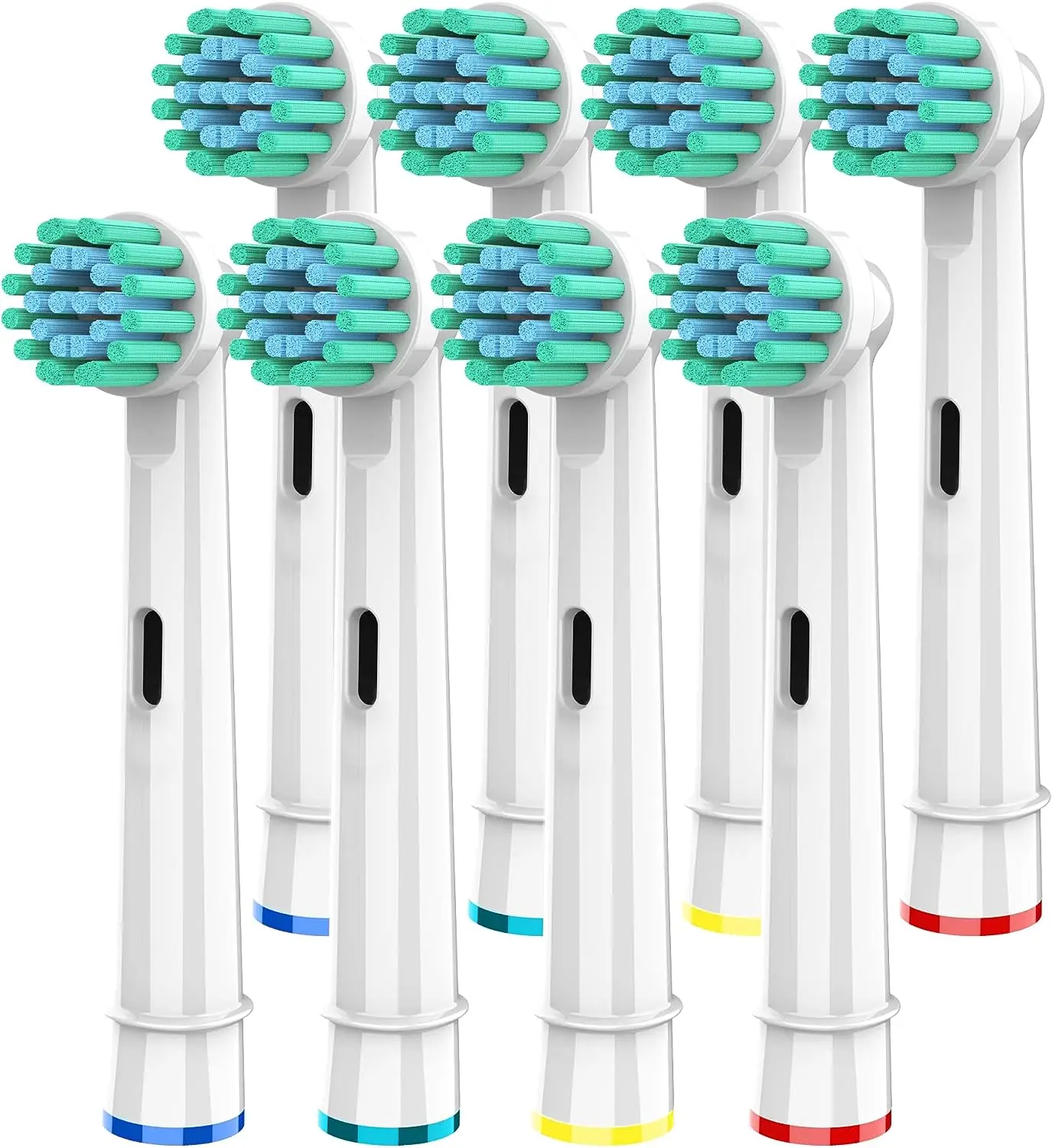 4/8/12/16/20PCS Extra Soft Bristles Fit for Sensitive Gums Care Round Head for Oral b Braun Type 3756 3757 3744 3765 4729 4731