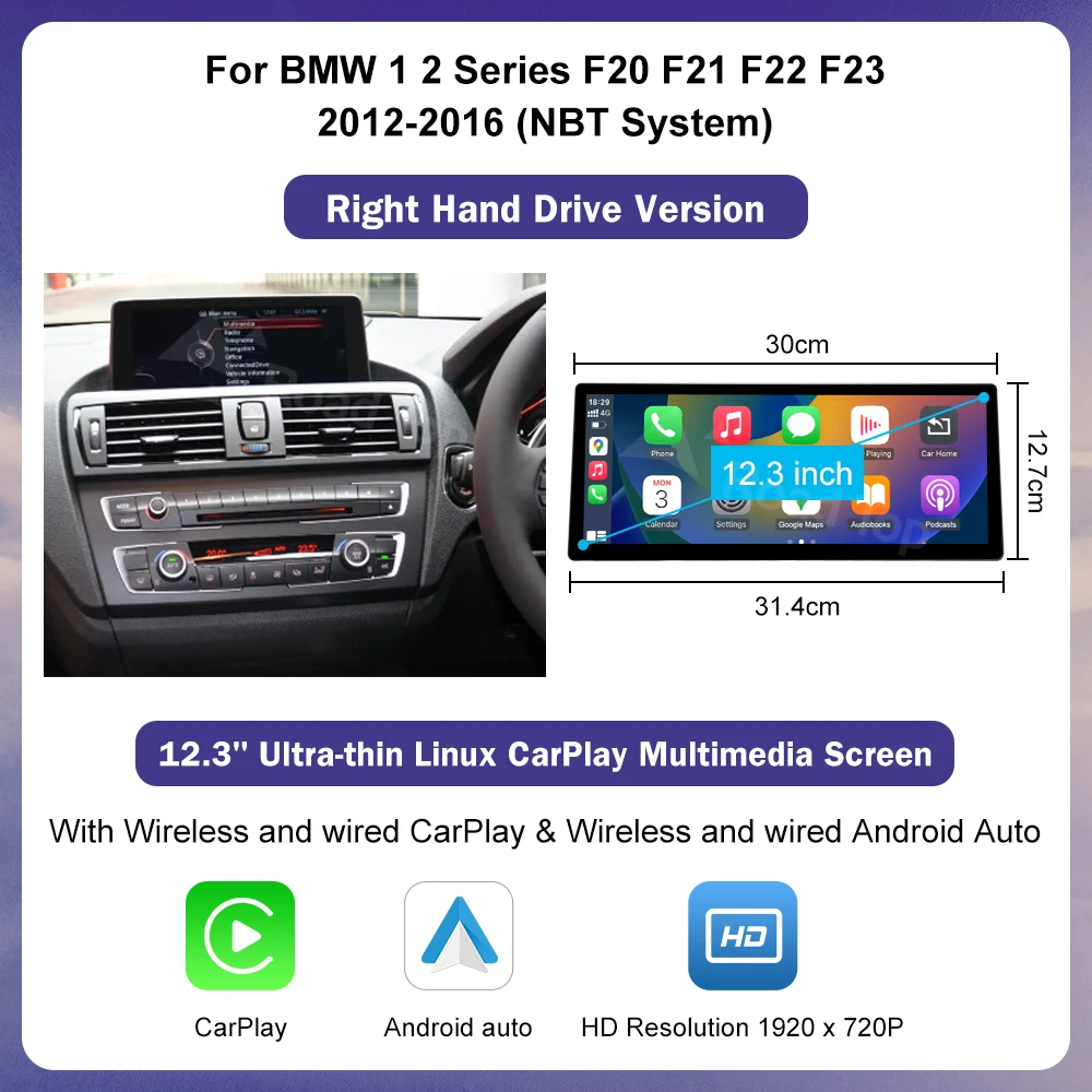 12.3 RHD CIC NBT F20