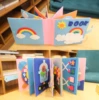 Toddlers Montessori Busy Story Cloth Book 3D Baby Sensory Early Learning Education Habits Knowledge Develop Travel Toys 2