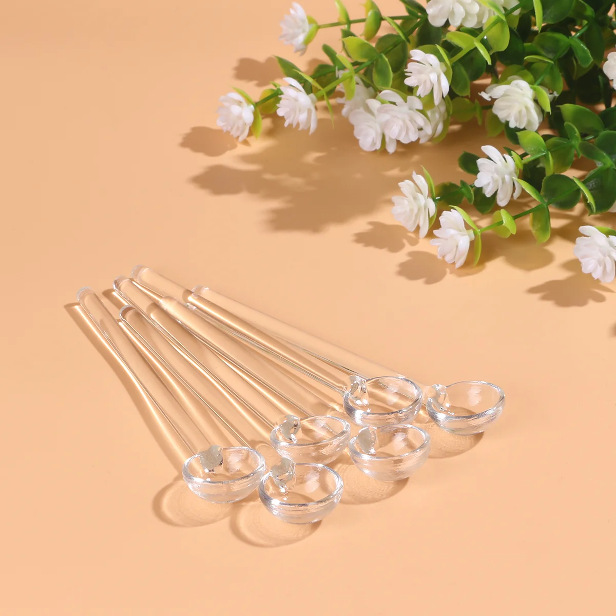 2 Cucchiai In Vetro Trasparente Da 13 Cm – Per Caffè, Tè, Dessert, Gelato, Cucina – Eleganti E Multiuso - 6