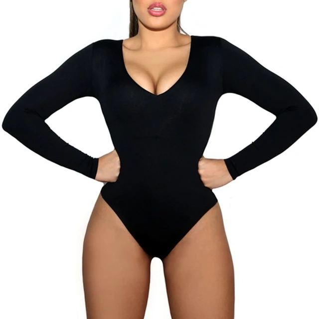 Buy Classic Nylon Spandex Solid Body Shapewear For Women Online In