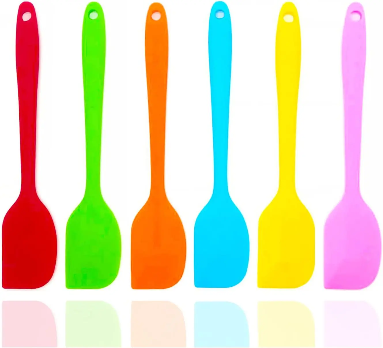 Silicone Spatulas, 8.3 Inch Small Rubber Spatula Heat Resistant Non-Stick  Flexible Scrapers Baking Mixing Tool Cooking Tool - AliExpress