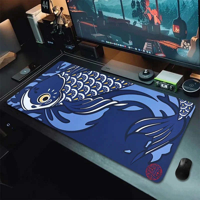 Xxl Mouse Pad Speed Koinobori Accessori Da Gioco Pc Cabinet Mousepad Gamer Tappetino Da Scrivania Tastiera Tappetini Da Ufficio Tappeto Mause Grande