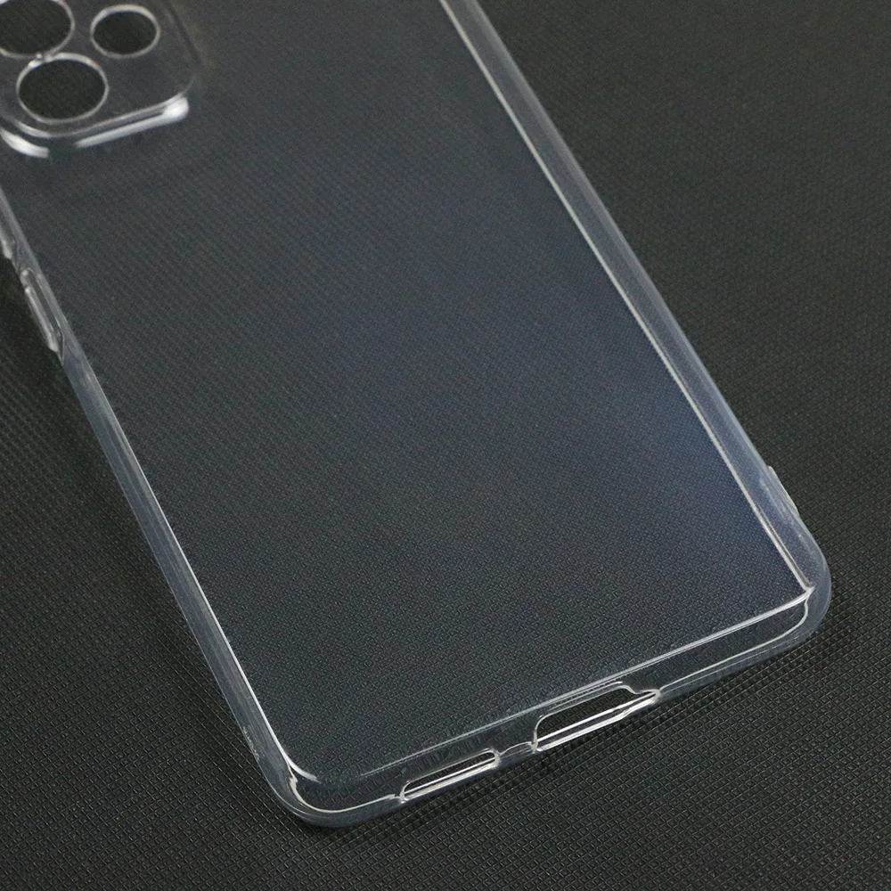 Transparent Silicone Soft Phone Case - Durable and Sleek Design